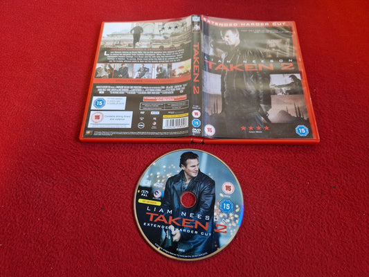 TAKEN 2 EXTENDED HARDER CUT DVD