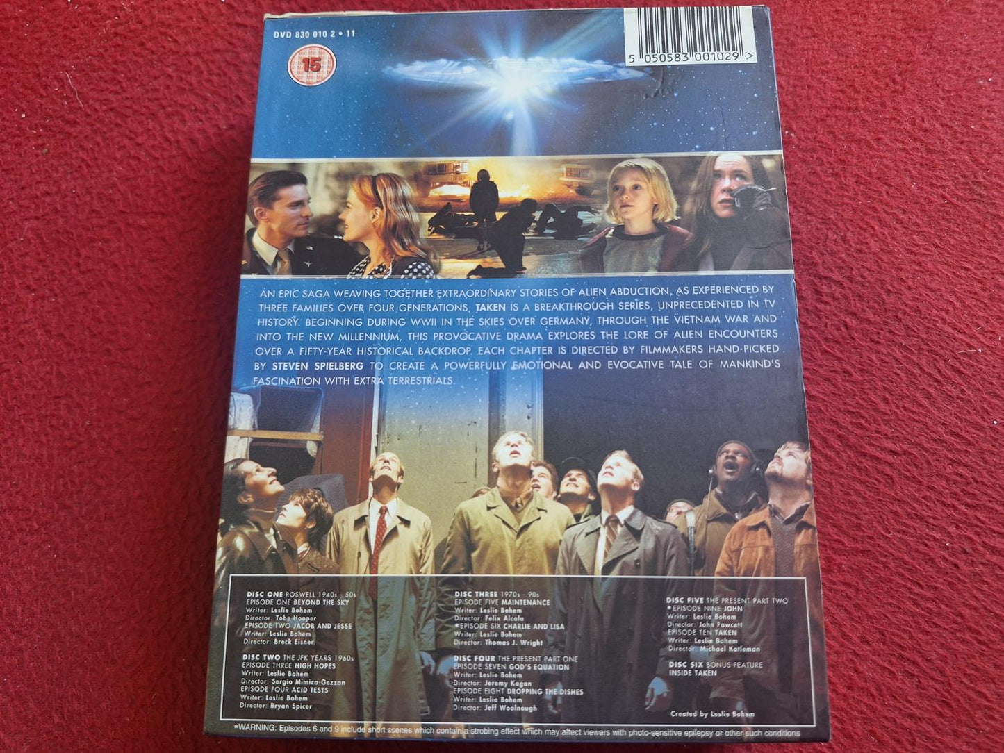 TAKEN BOX DVD