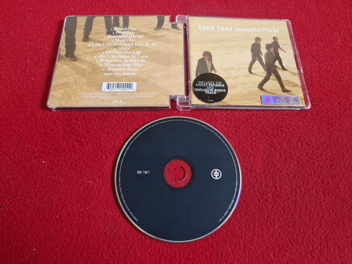 TAKE THAT BEAUTIFUL WORLD CD
