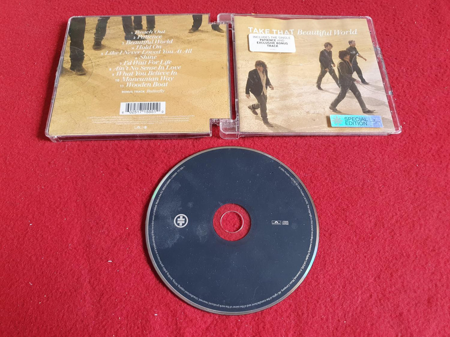 TAKE THAT BEAUTIFUL WORLD till CD