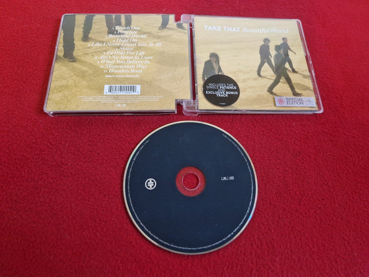 TAKE THAT BEAUTIFUL WORLD till CD