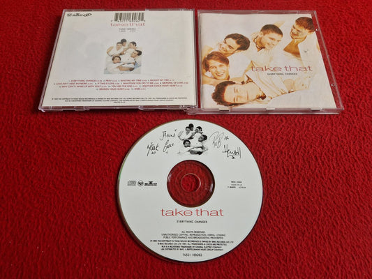 TAKE THAT EVERYTHING CHANGES CD