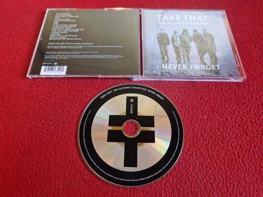 TAKE THAT NEVER FORGET THE ULTIMATE COLLECTION CD