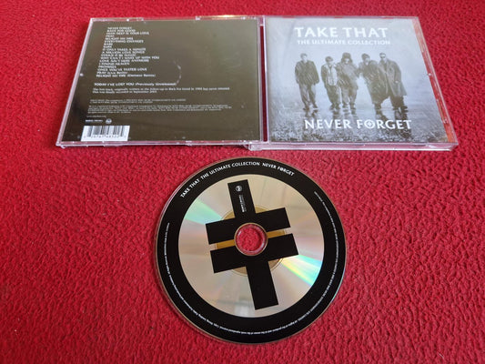 TAKE THAT NEVER FORGET THE ULTIMATE COLLECTION CD