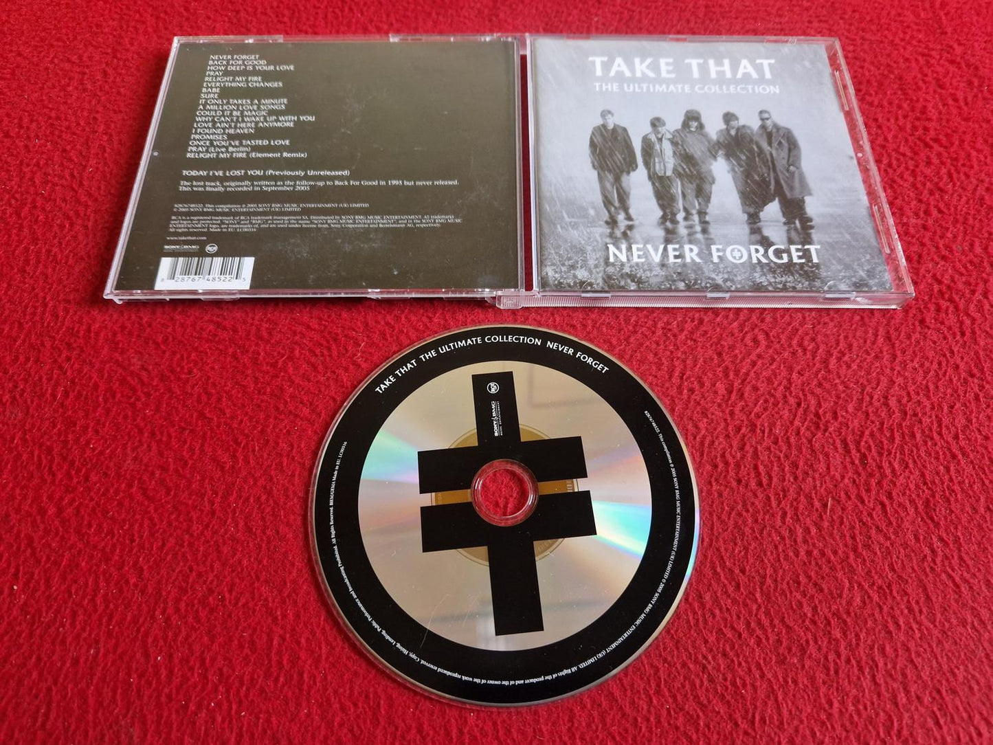 TAKE THAT NEVER FORGET – THE ULTIMATE COLLECTION CD