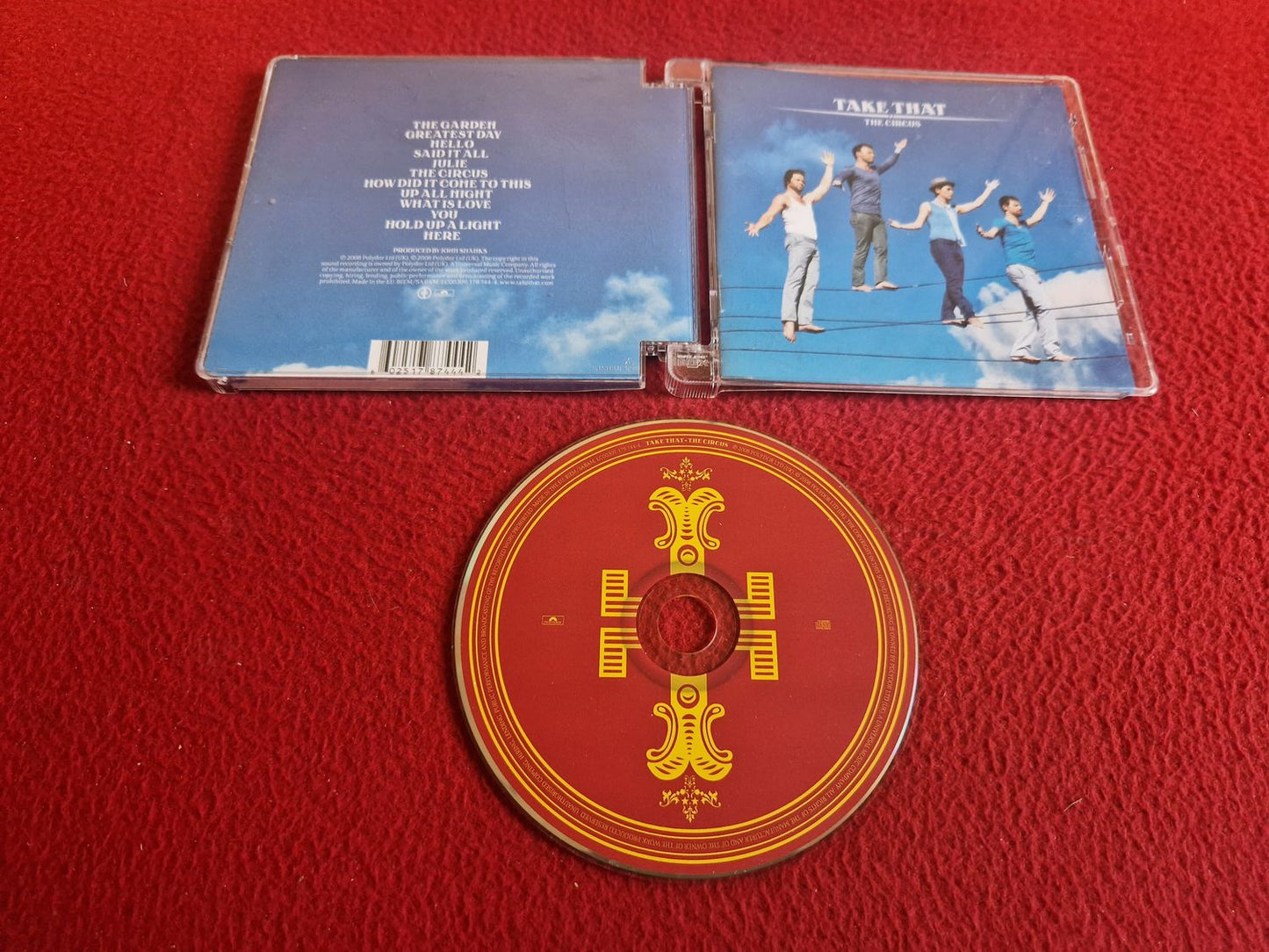 TAKE THAT THE CIRCUS CD