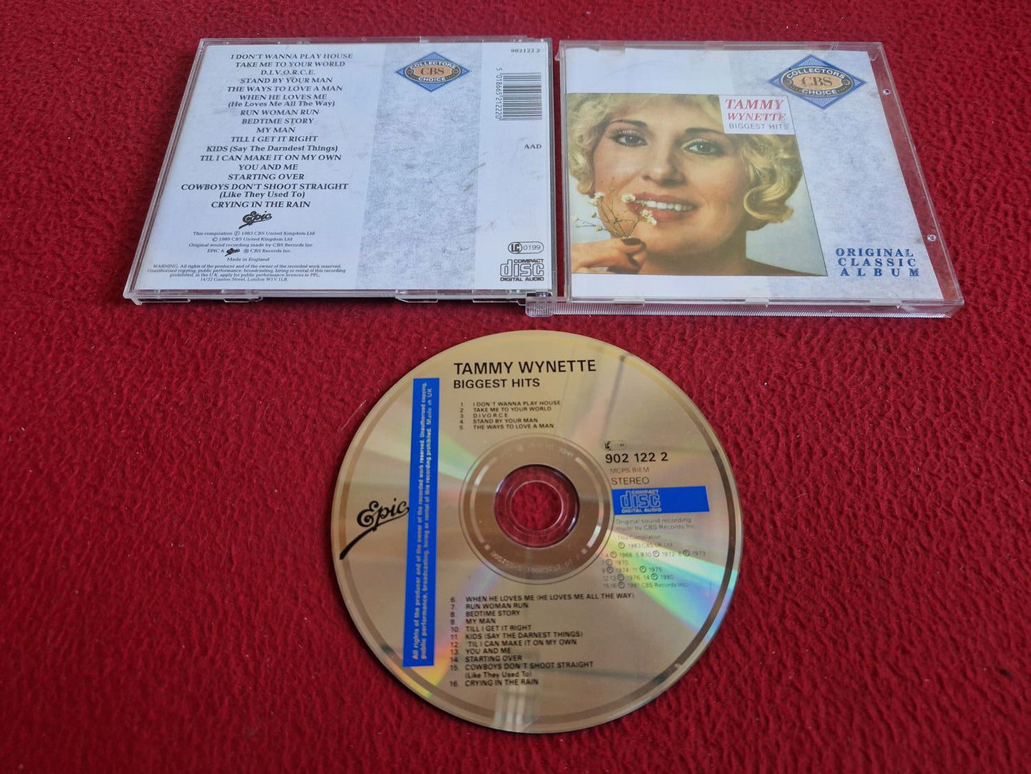 TAMMY WYNETTE BIGGEST HITS CD