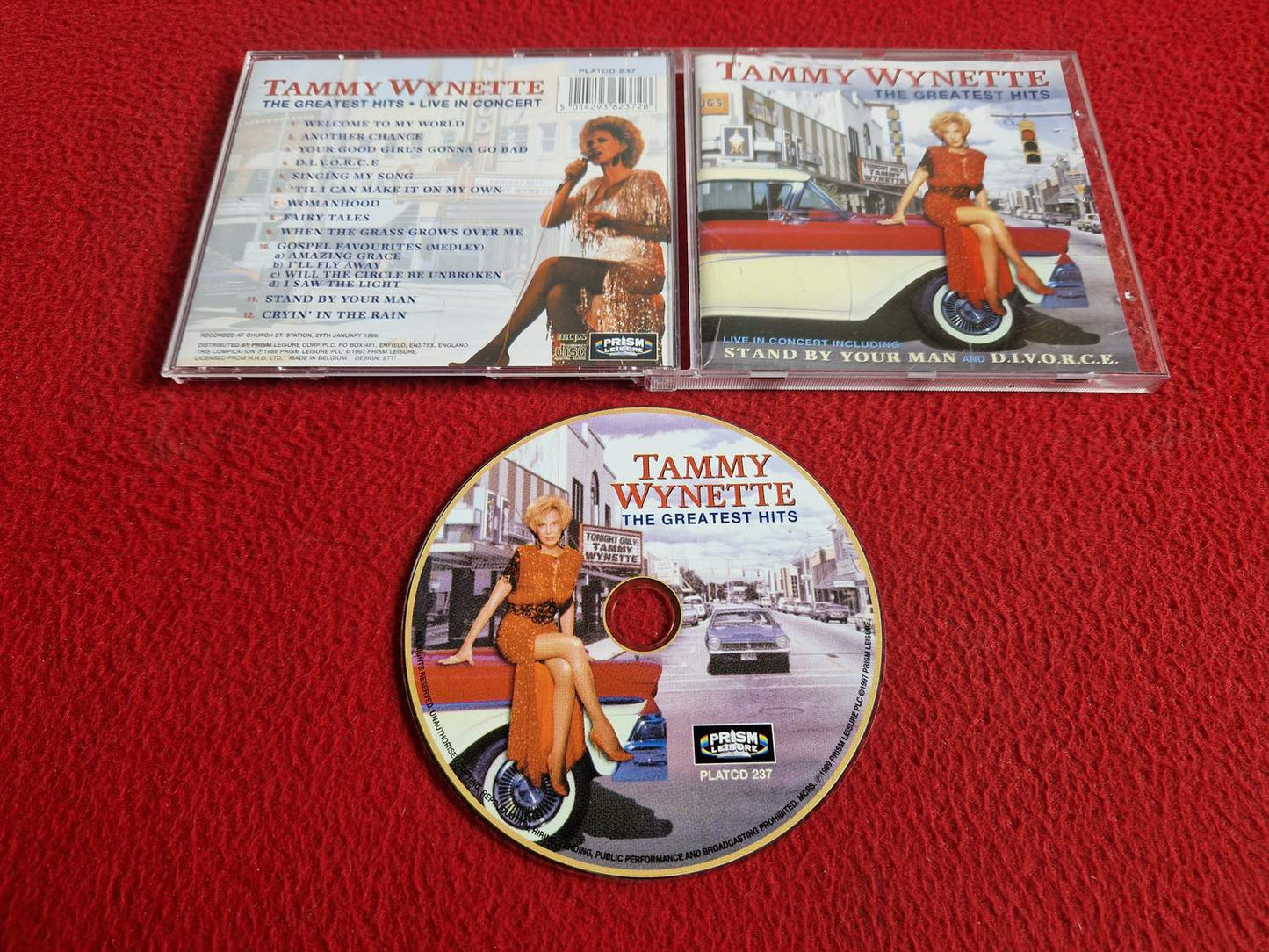 TAMMY WYNETTE THE GREATEST HITS CD