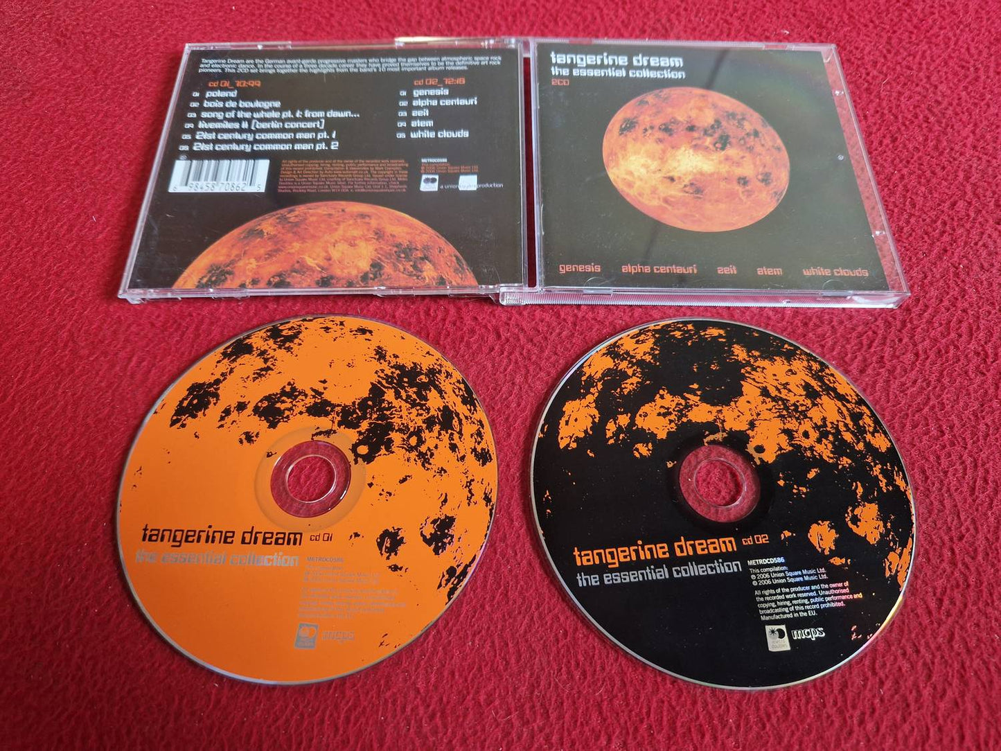 TANGERINE DREAM THE ESSENTIAL COLLECTION CD