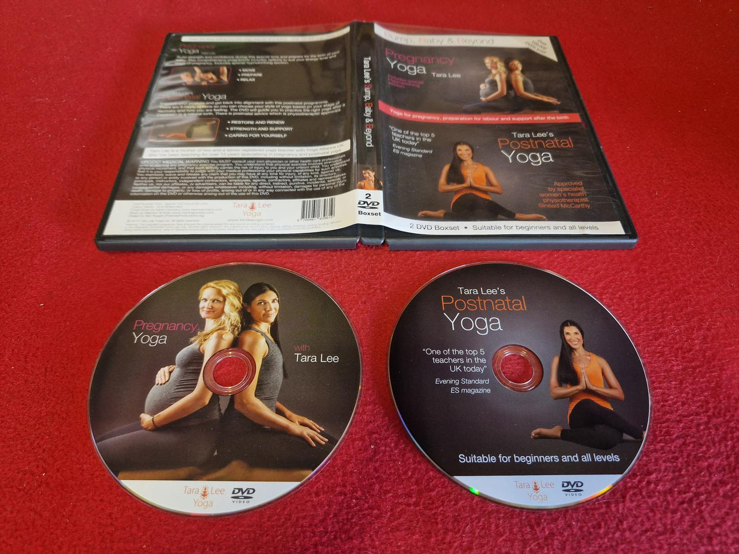 TARA LEE'S BUMP, BABY & BEYOND PREGNANCY YOGA / POSTNATAL YOGA till DVD