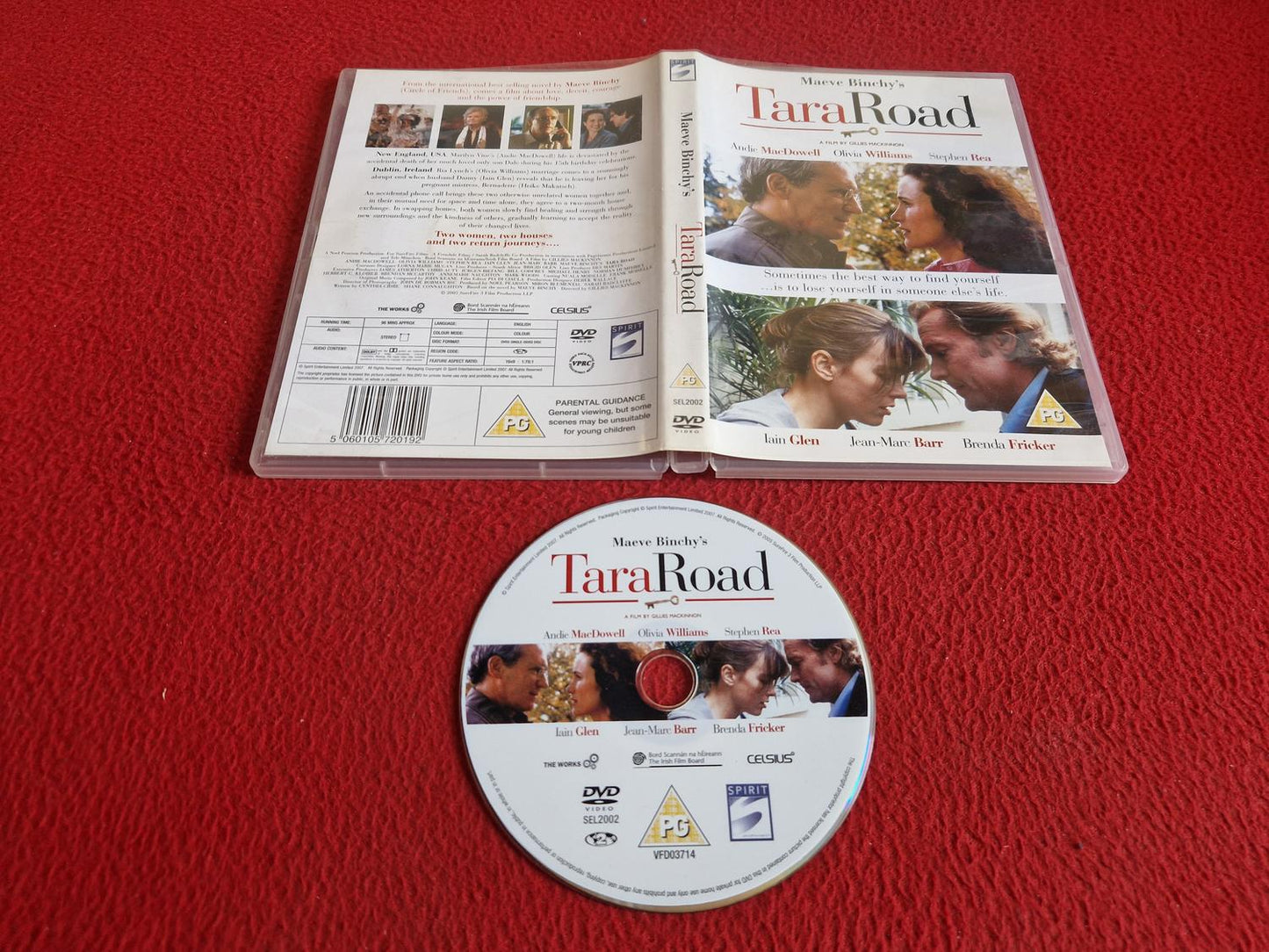 TARA ROAD DVD