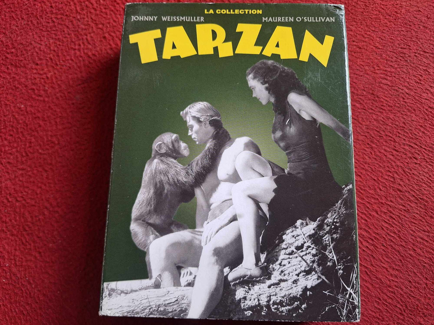 TARZAN COLL 12 WEISSMULLER FILMS [FRANSK UTGÅVA ENG. TAL/TEXT] BOX DVD
