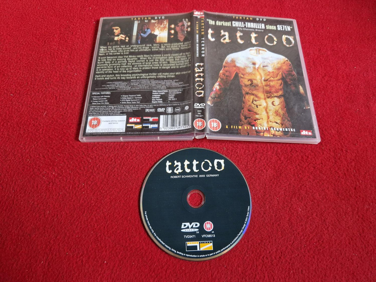TATTOO DVD