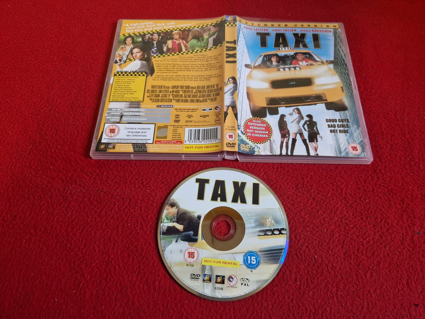 TAXI DVD