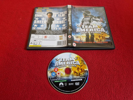 TEAM AMERICA WORLD POLICE CAST DVD