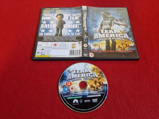 TEAM AMERICA WORLD POLICE CAST DVD