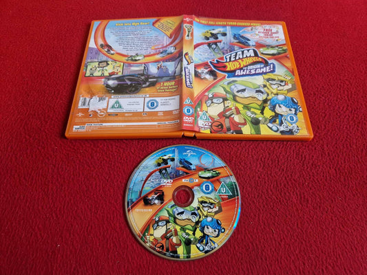 TEAM HOT WHEELS THE ORIGIN OF AWESOME DVD