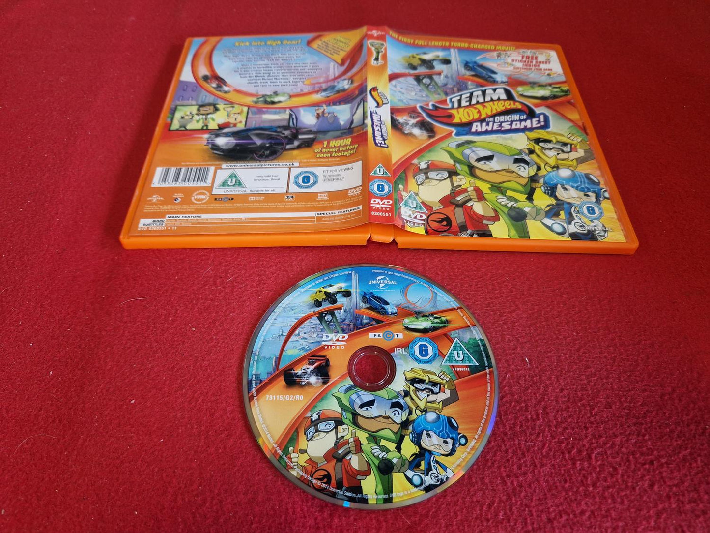 TEAM HOTWHEELS THE ORIGIN OF AWESOME till DVD