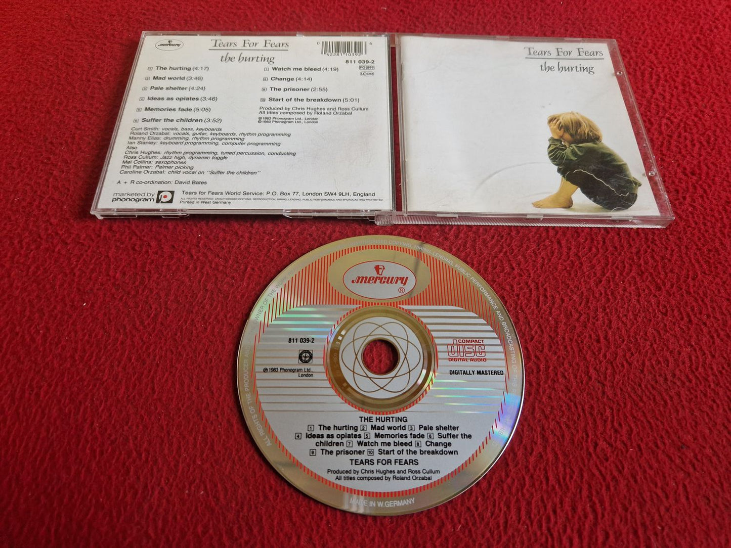 TEARS FOR FEARS THE HURTING CD