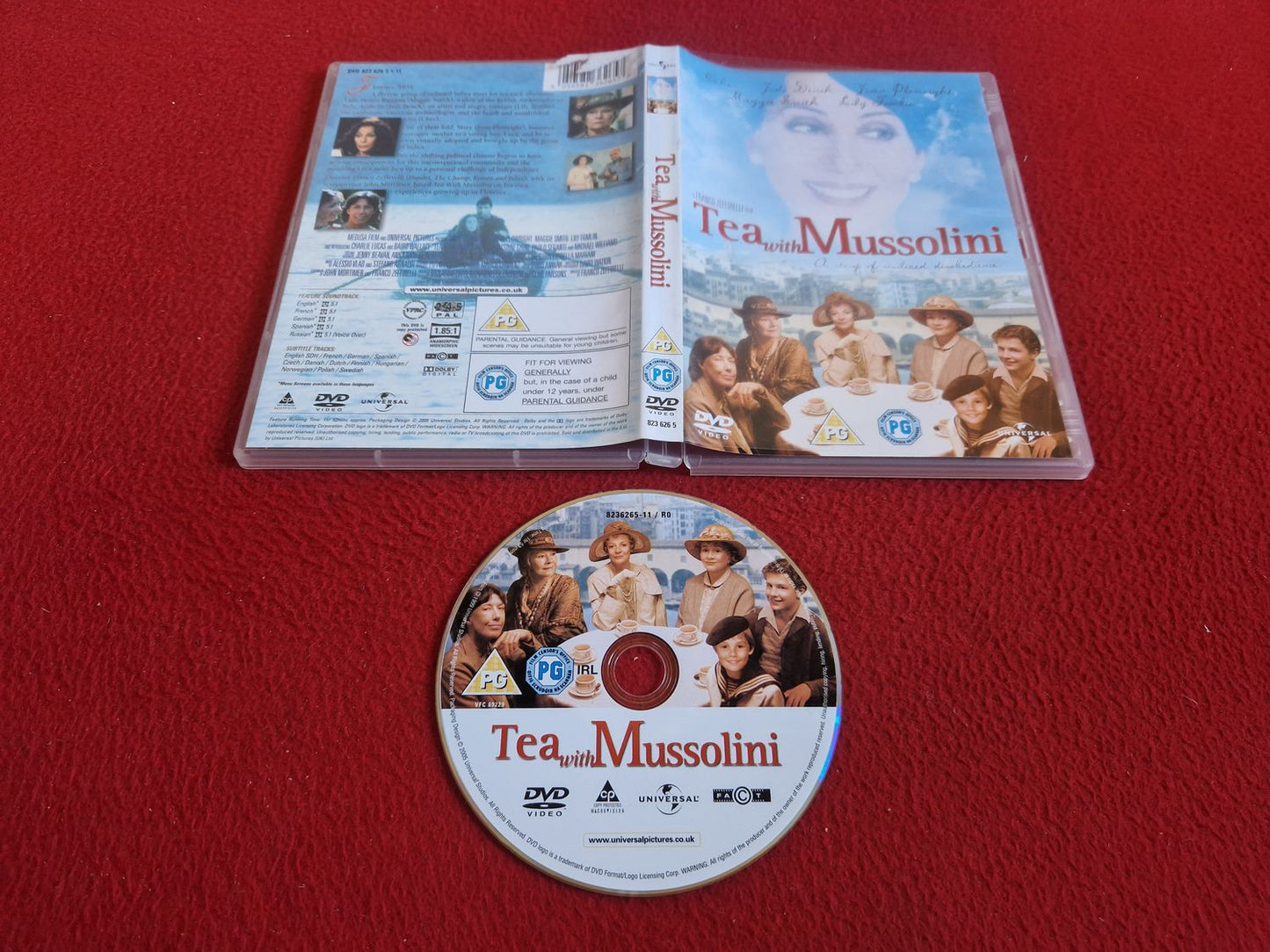 TEA WITH MUSSOLINI DVD