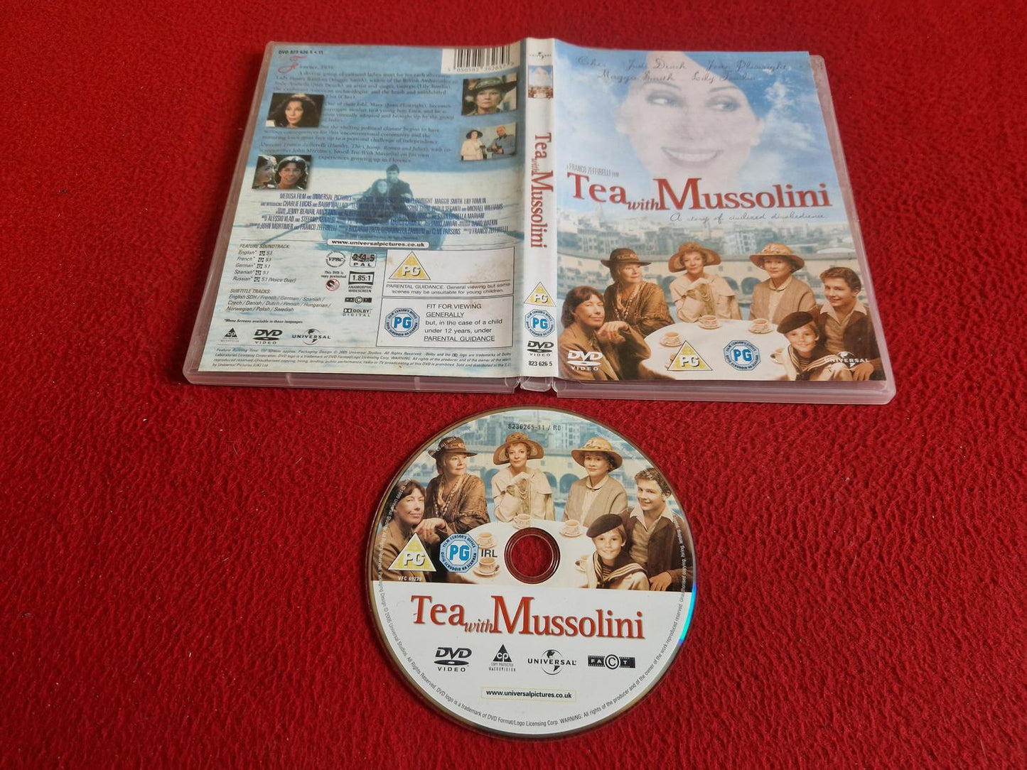 TEA WITH MUSSOLINI DVD