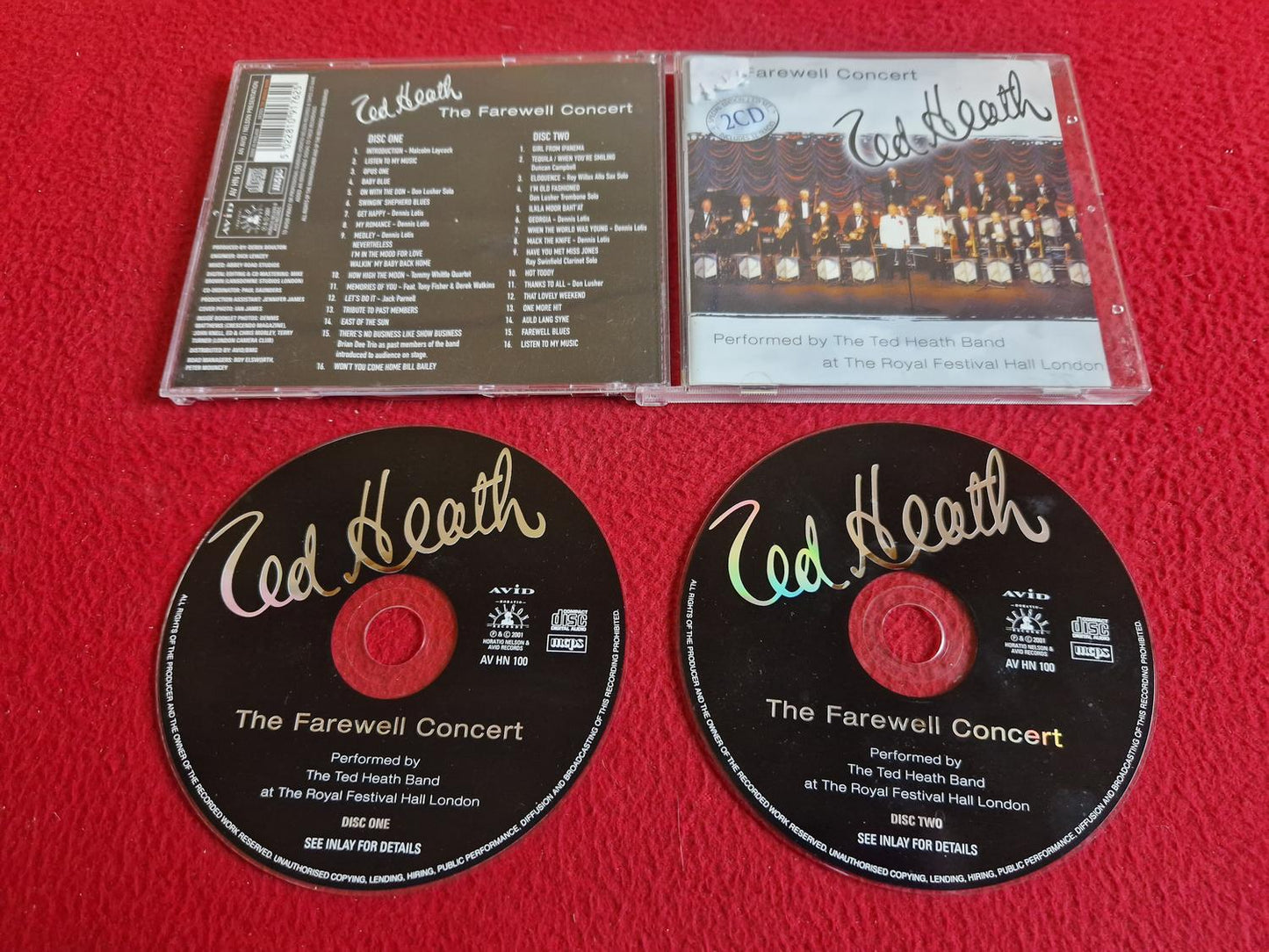 TED HEATH THE FAREWELL CONCERT CD