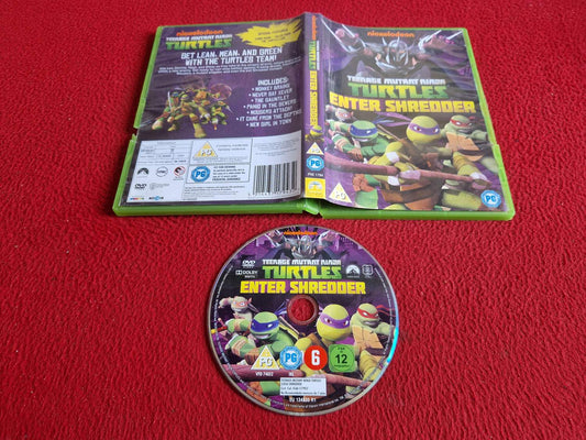 TEENAGE MUTANT NINJA TURTLES ENTER SHREDDER DVD