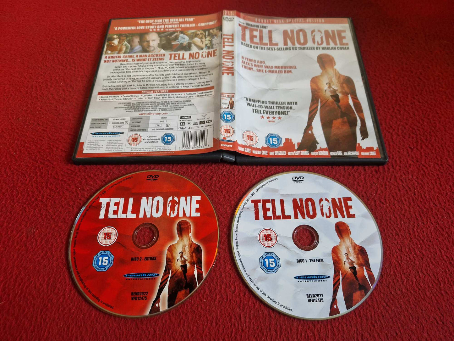 TELL NO ONE DVD
