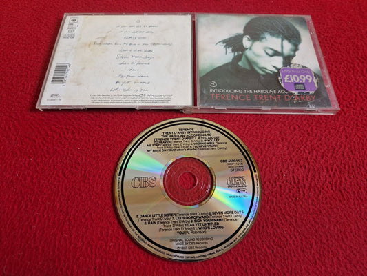 TERENCE TRENT D'ARBY INTRODUCING THE HARDLINE ACCORDING TO CD