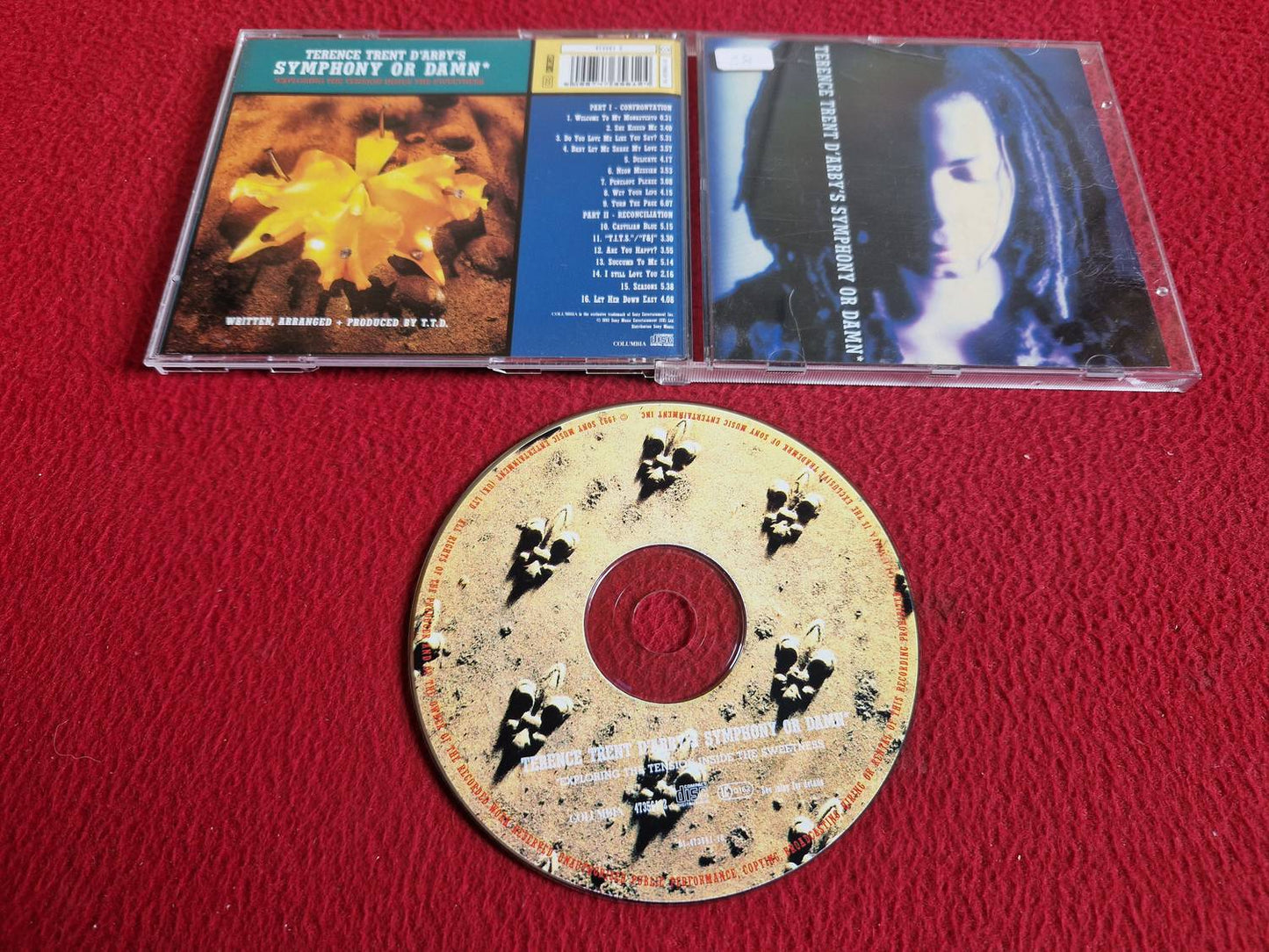 TERENCE TRENT D'ARBY'S SYMPHONY OR DAMN CD