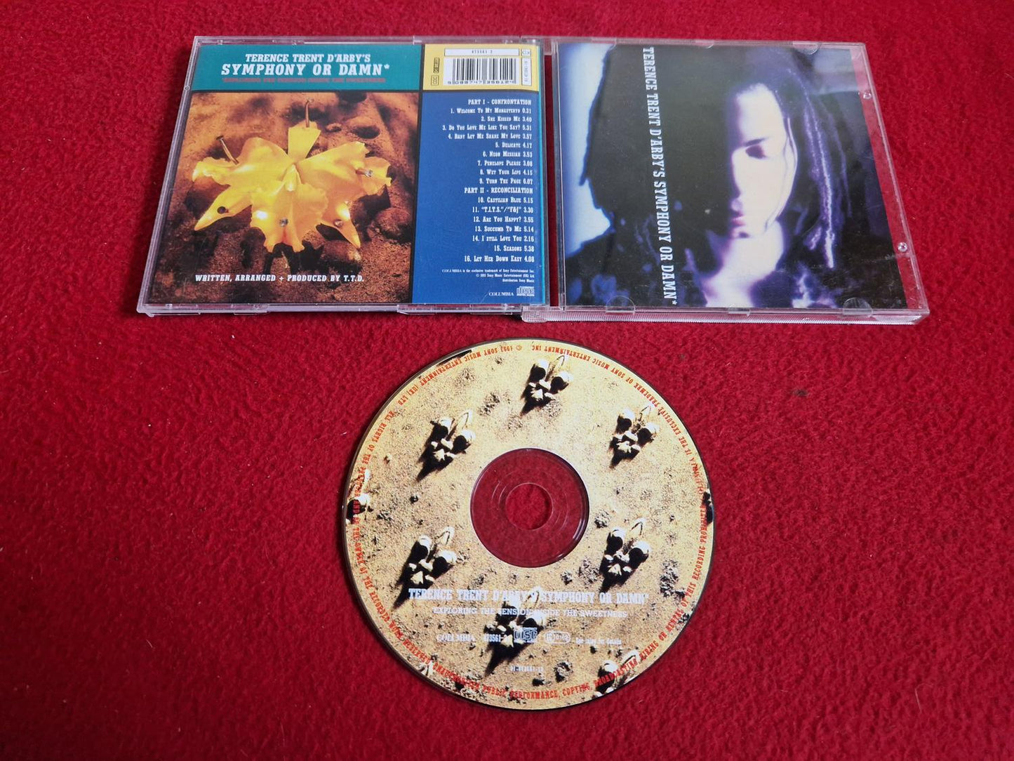 TERENCE TRENT D'ARBY SYMPHONY OR DAMN CD