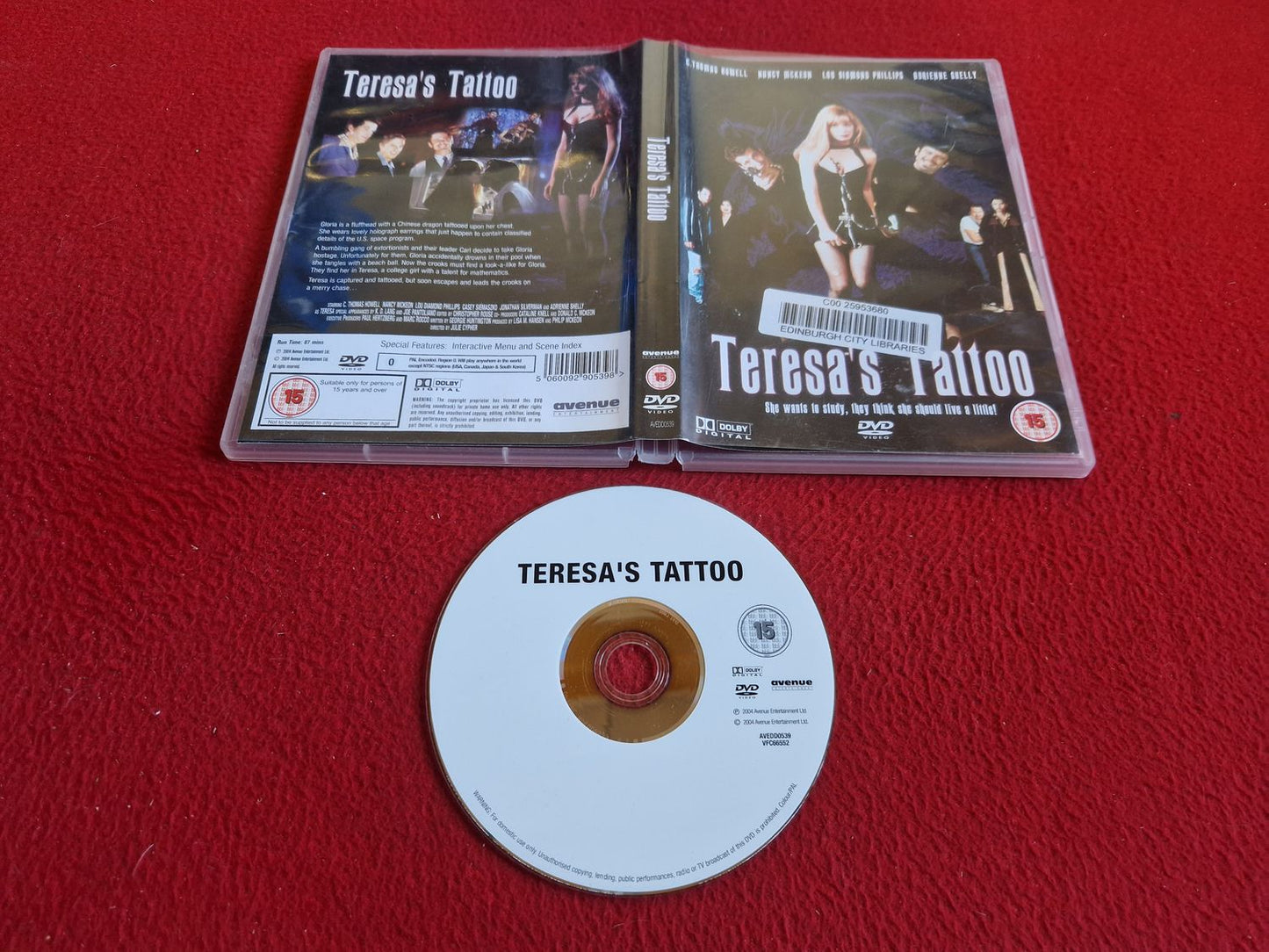 TERESA'S TATTOO DVD