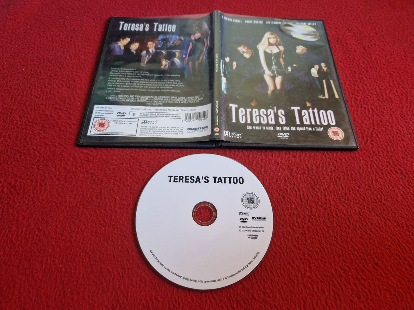TERESA'S TATTOO DVD