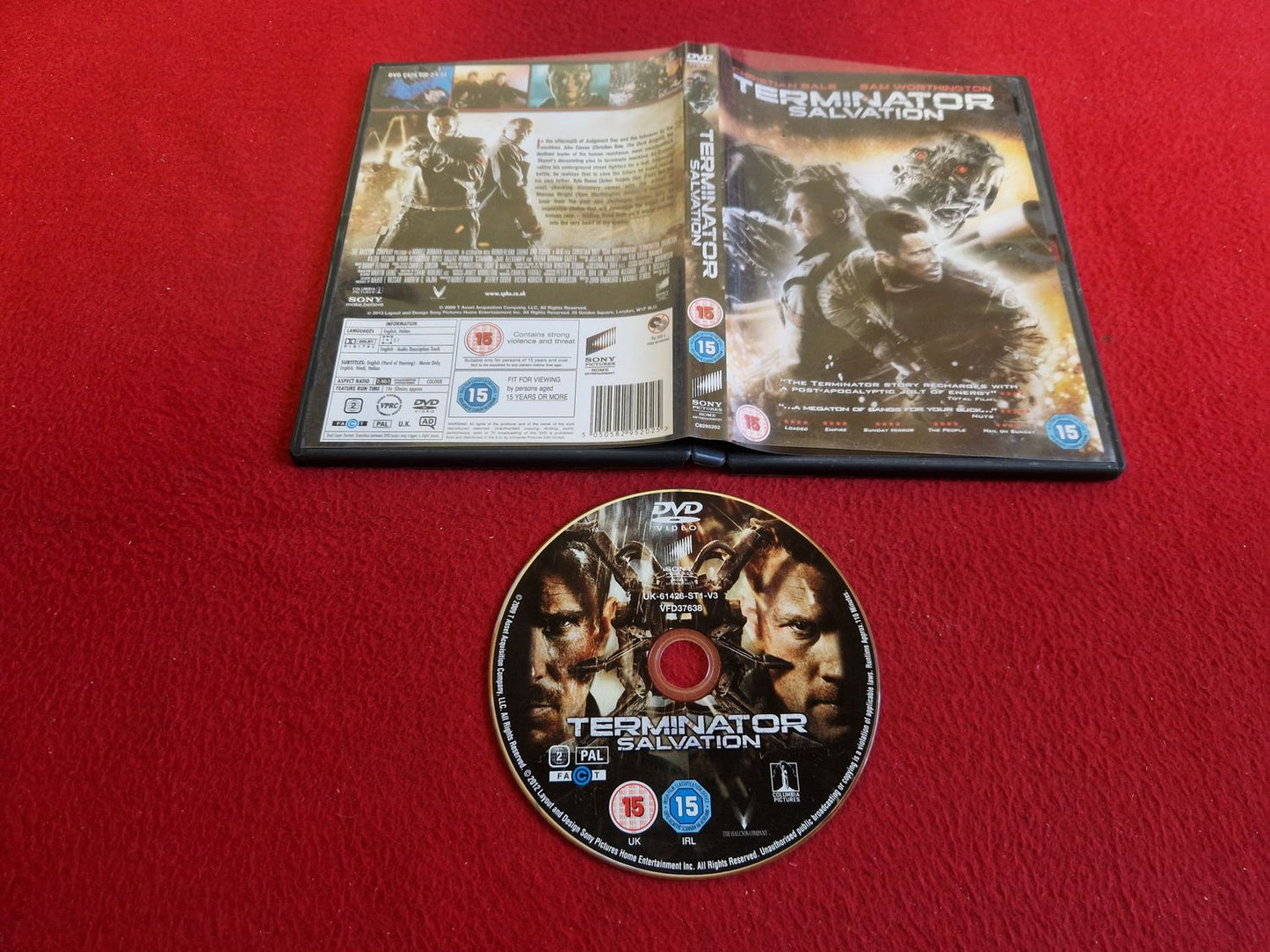 TERMINATOR SALVATION DVD