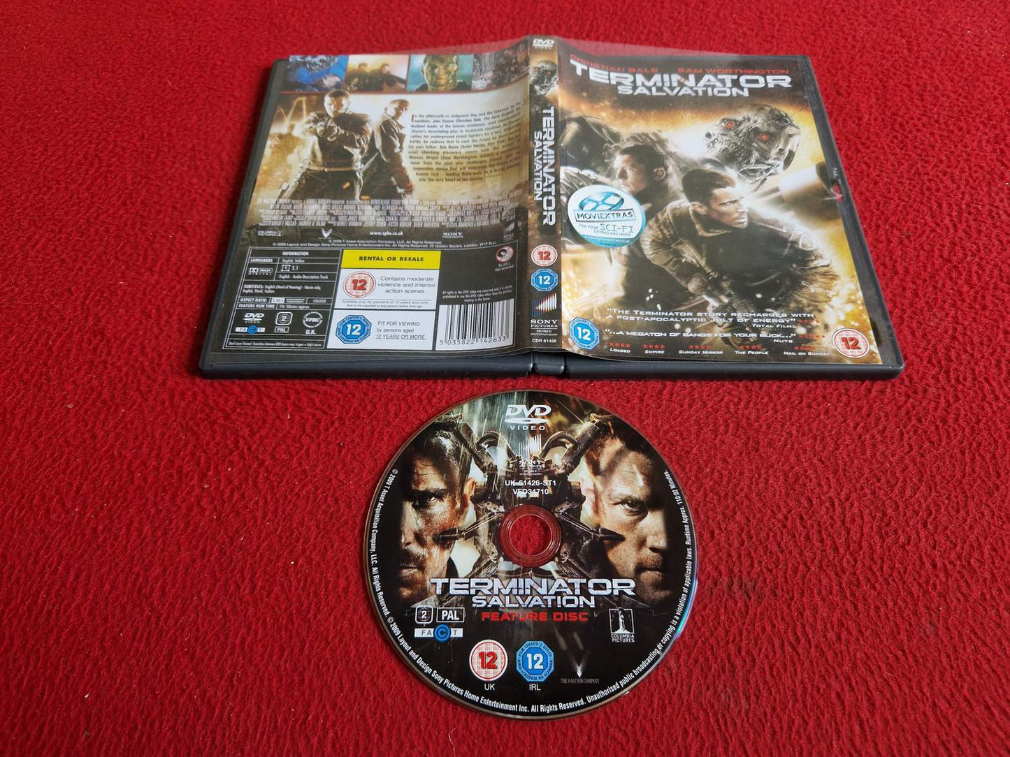 TERMINATOR SALVATION DVD