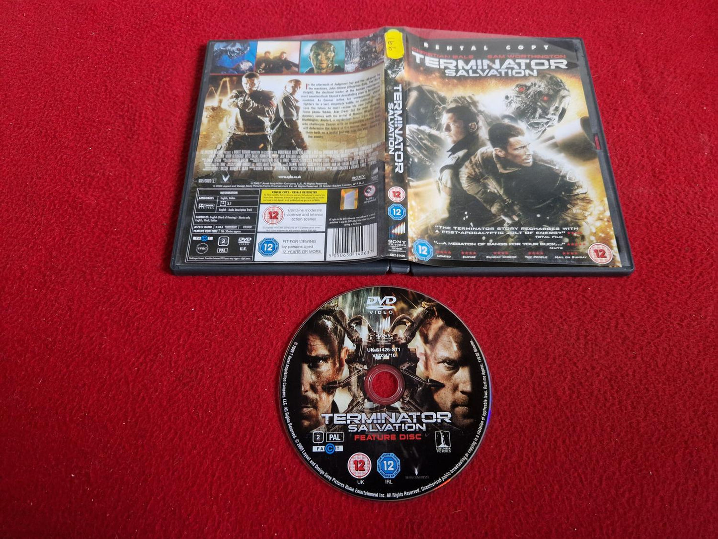 TERMINATOR SALVATION DVD