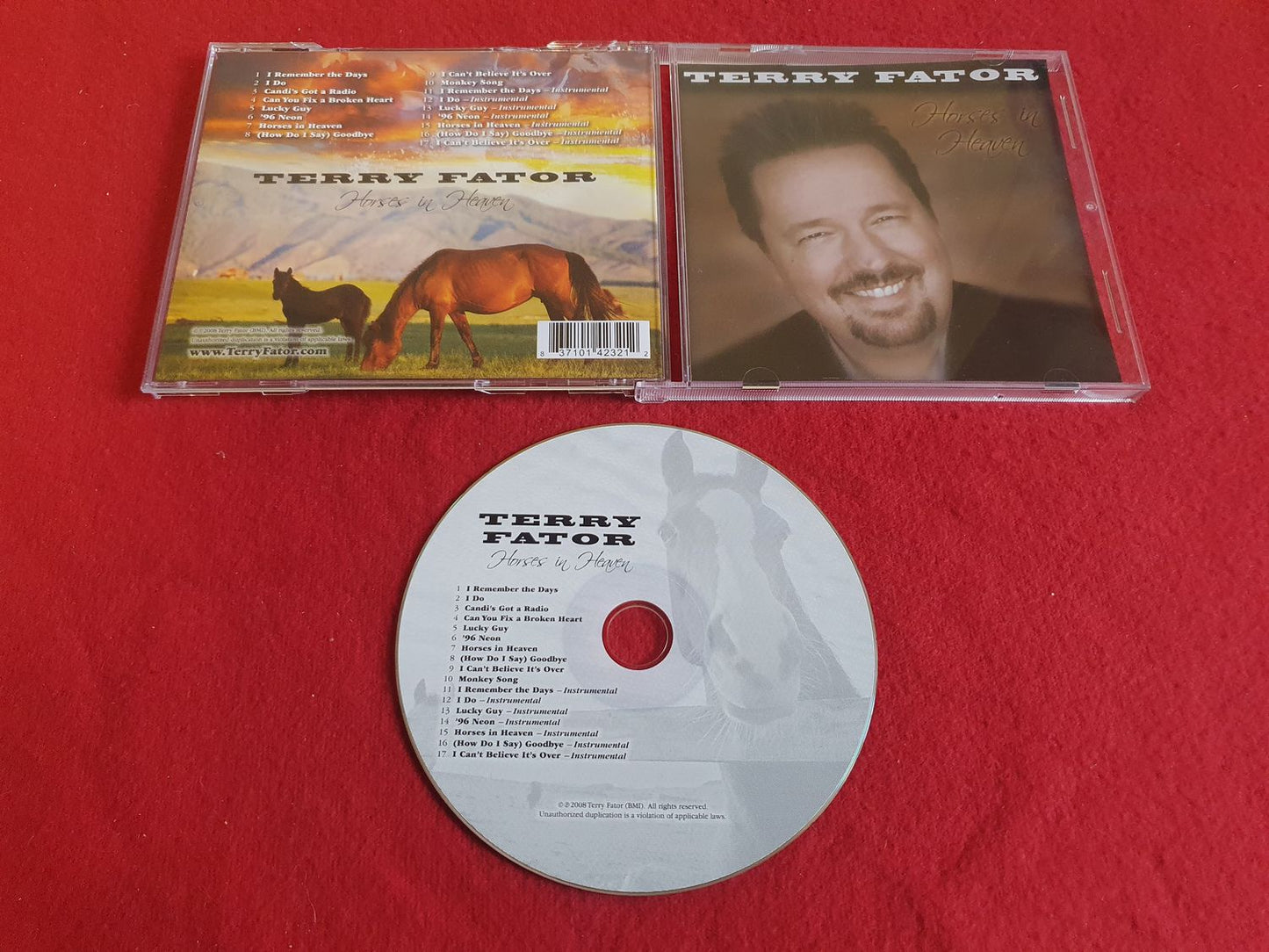 TERRY FATOR HORSES IN HEAVEN till CD