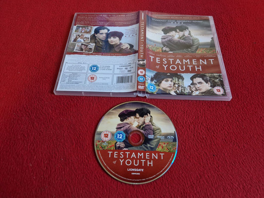 TESTAMENT OF YOUTH DVD