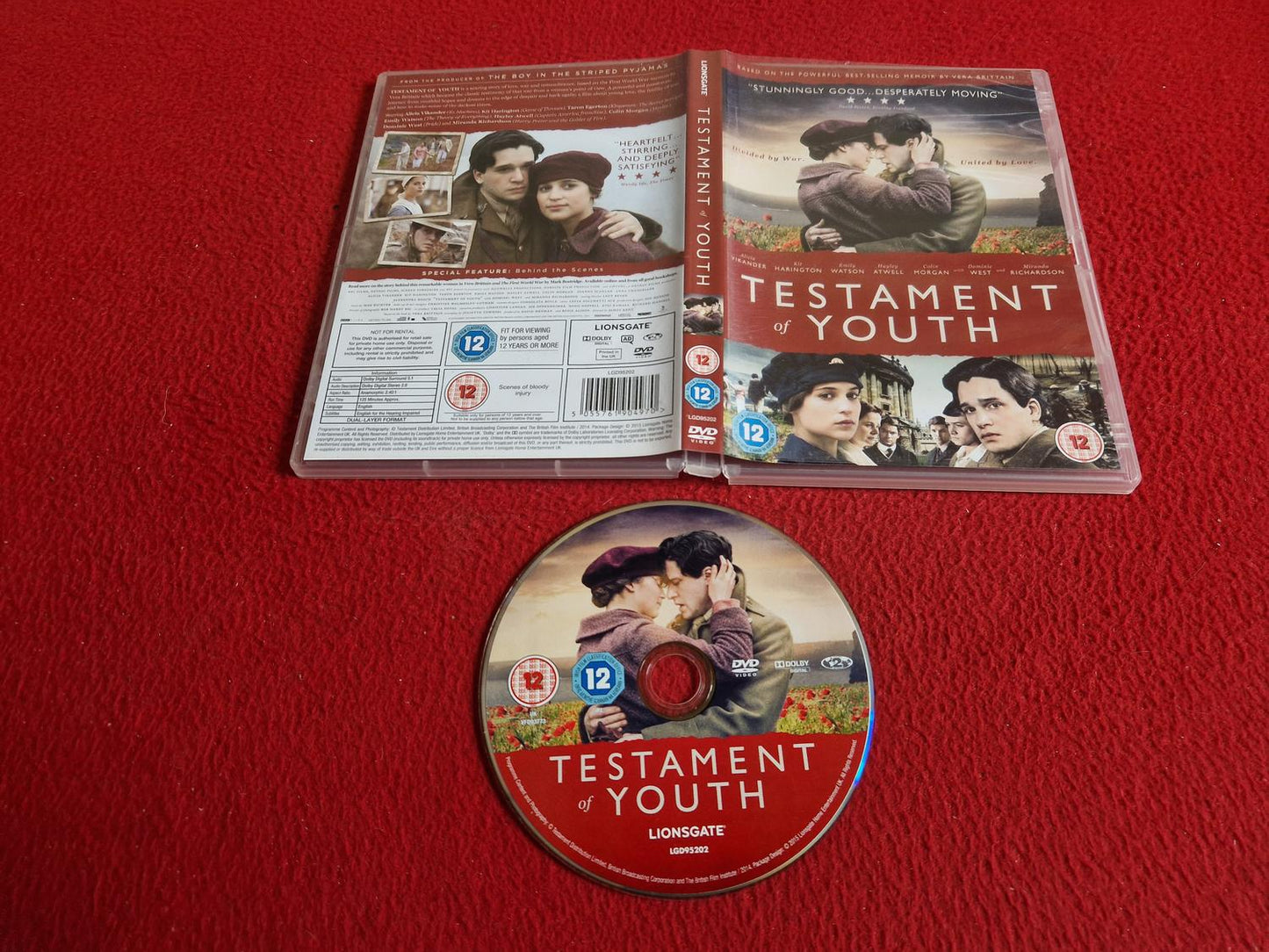 TESTAMENTS OF YOUTH DVD