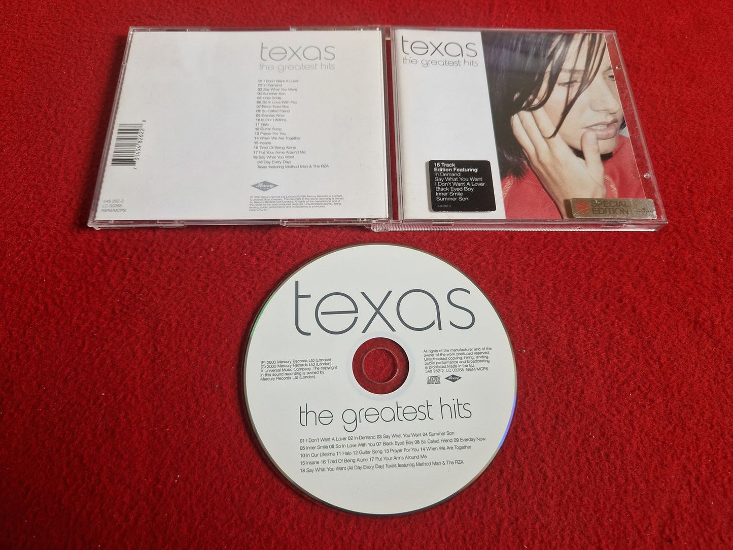 TEXAS THE GREATEST HITS till CD