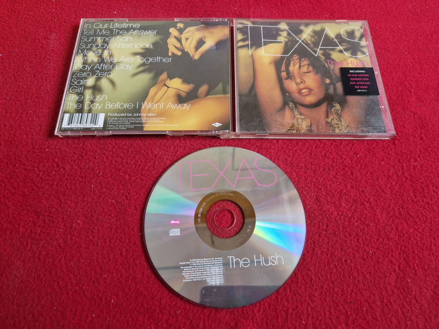 TEXAS THE HUSH till CD