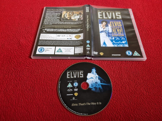 THAT'S THE WAY IT IS [ ELVIS PRESLEY ] [ SVENSK TEXT ] DVD