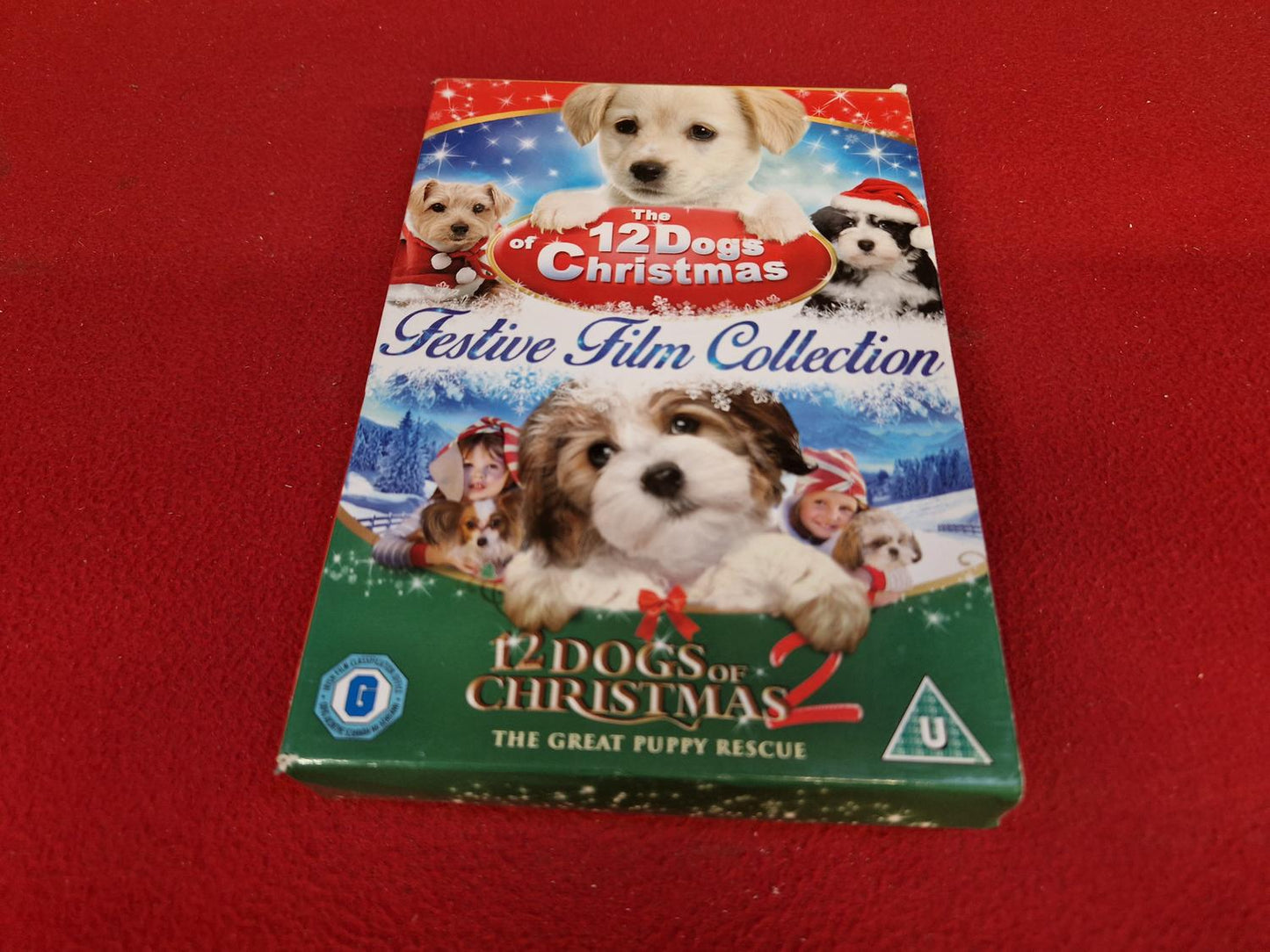 THE 12 DOGS OF CHRISTMAS 1 & 2 BOX till DVD