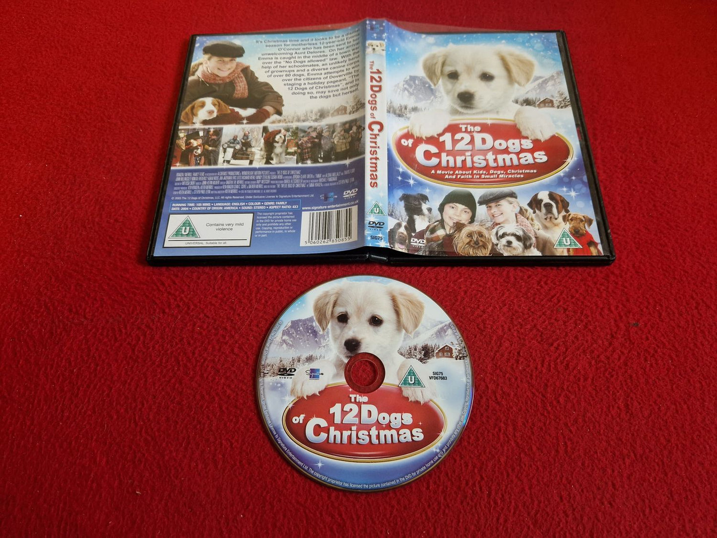 THE 12 DOGS OF CHRISTMAS DVD