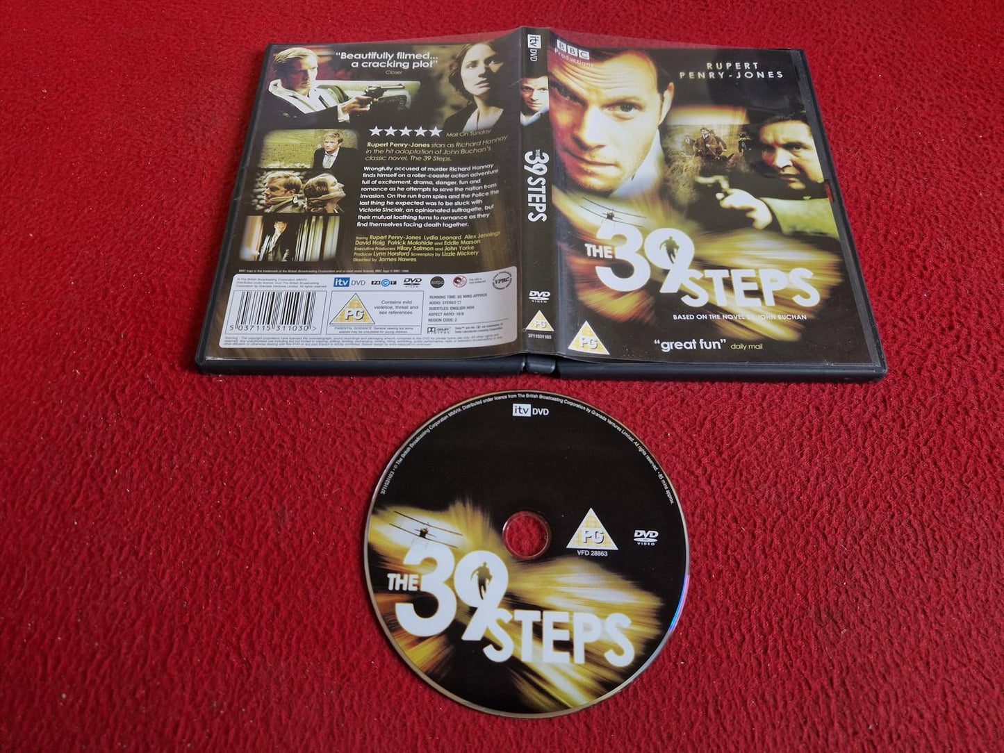 THE 39 STEPS DVD