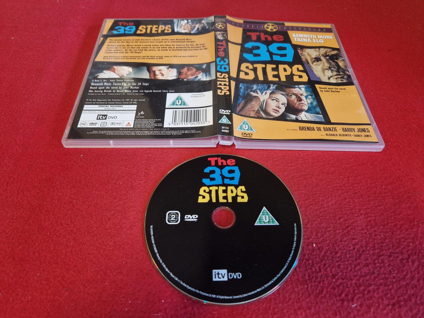 THE 39 STEPS till DVD