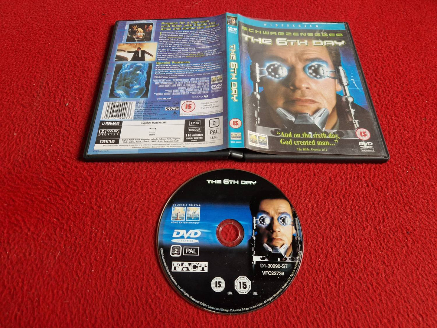THE 6TH DAY DVD