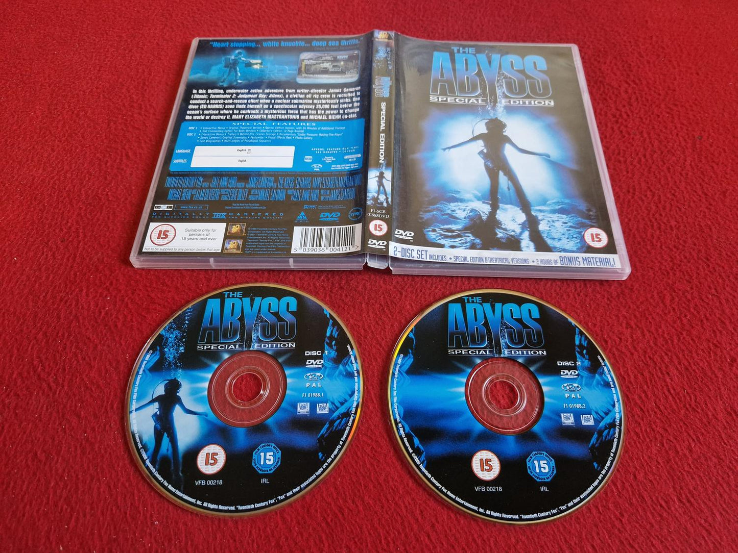 THE ABYSS DVD