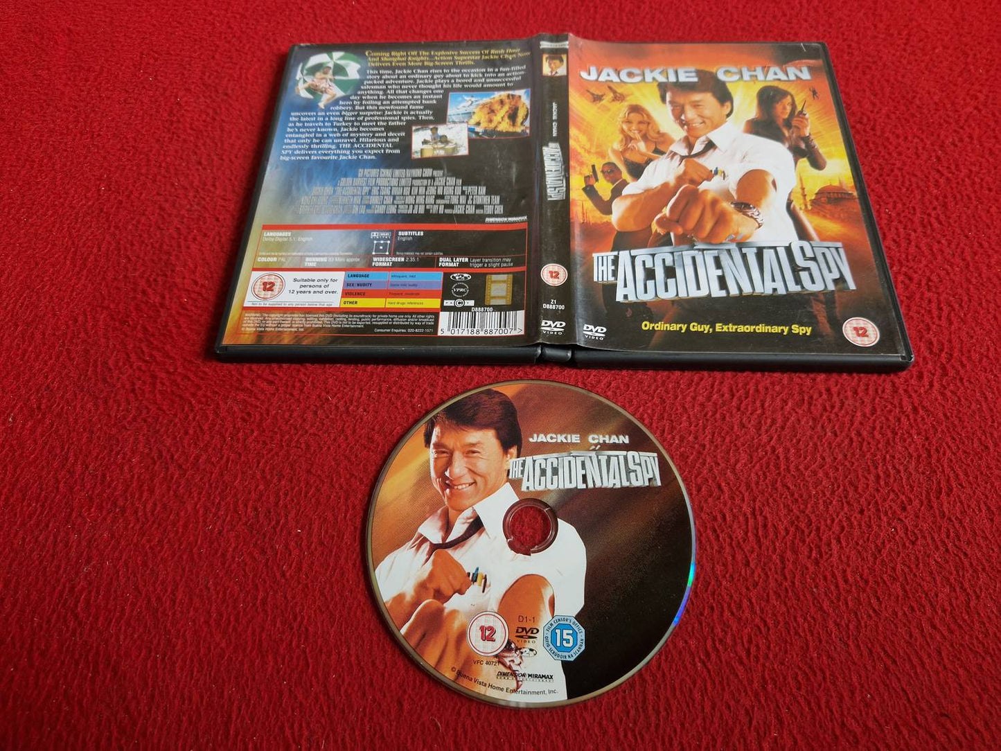 THE ACCIDENTAL SPY [ JACKIE CHAN ] DVD