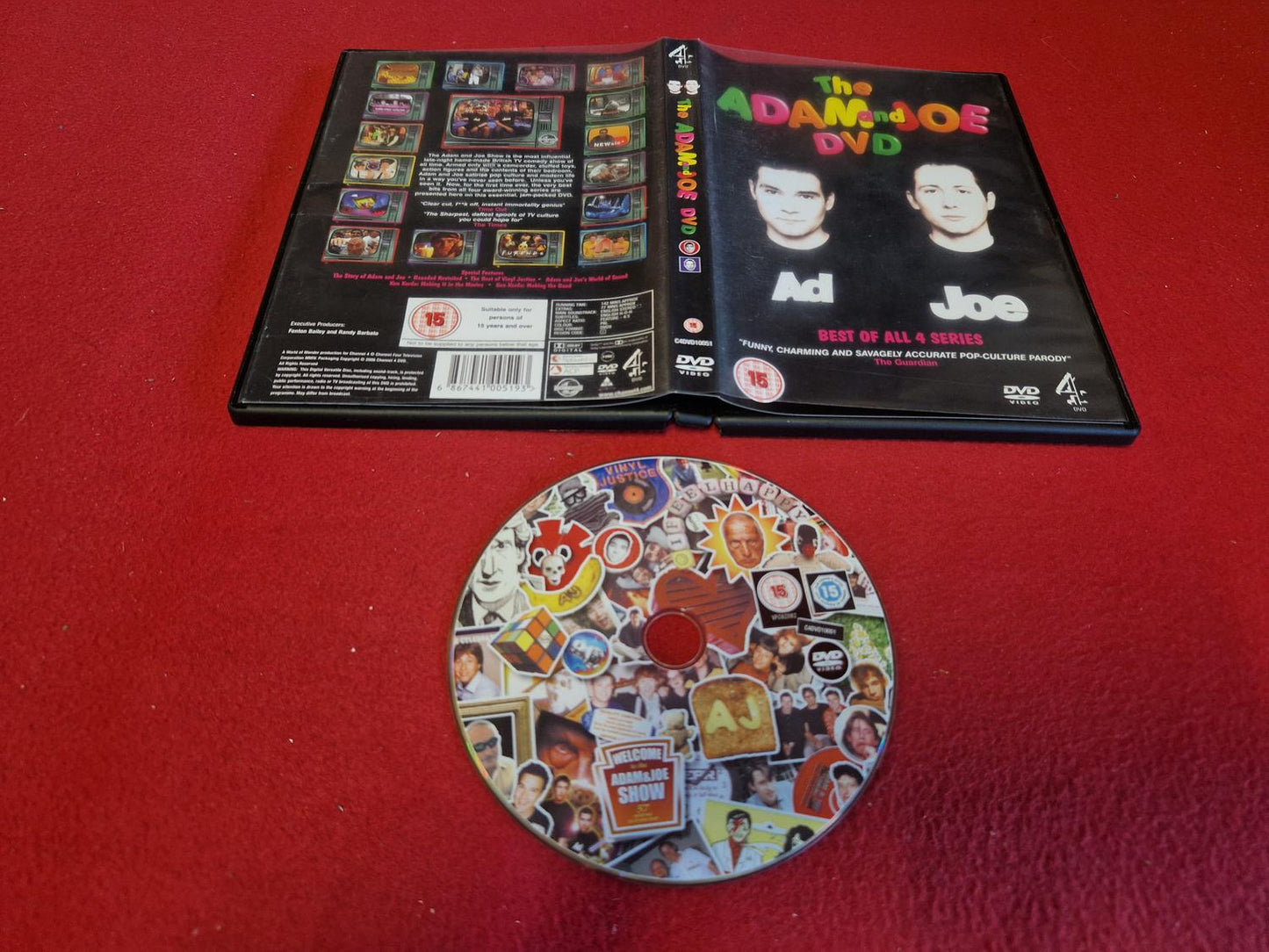THE ADAM AND JOE DVD